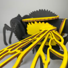 Load image into Gallery viewer, Bee Puzzle - Pre-Built Model by Curious Rabbit ® - ModelBricks