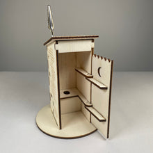 Load image into Gallery viewer, Outhouse WC Toilet - Pre-Built Model by Curious Rabbit ® - ModelBricks