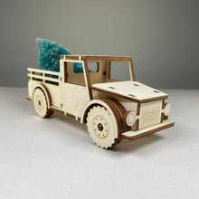 Load image into Gallery viewer, Truck with Christmas Tree - Pre-Built Model by Curious Rabbit ® - ModelBricks