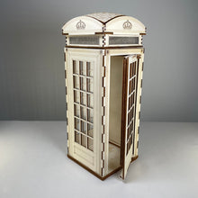 Load image into Gallery viewer, Telephone Box Lamp - Pre-Built Model by Curious Rabbit ® - ModelBricks