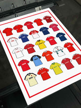Load image into Gallery viewer, Barnsley Retro Shirts Football Print