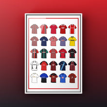 Load image into Gallery viewer, Bournemouth Retro Shirts Football Print