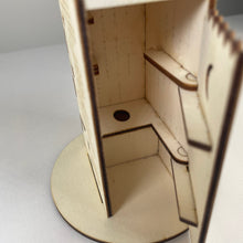 Load image into Gallery viewer, Outhouse WC Toilet - Pre-Built Model by Curious Rabbit ® - ModelBricks
