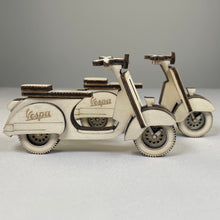Load image into Gallery viewer, Vespa Bauble - Flatpack Model Kit by Curious Rabbit ® - ModelBricks