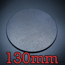 Load image into Gallery viewer, 130mm Round Plain Plastic Bases - ModelBricks