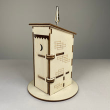 Load image into Gallery viewer, Outhouse WC Toilet - Pre-Built Model by Curious Rabbit ® - ModelBricks