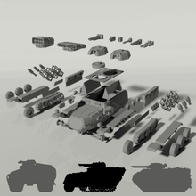 Load image into Gallery viewer, Grim 251 Transport | Artillery Support | Popular as a proxy for tanks from the Imperial Guard