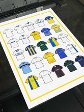 Load image into Gallery viewer, Leeds Retro Shirts Football Print