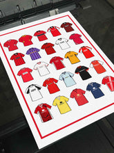 Load image into Gallery viewer, Morecambe Retro Shirts Football Print