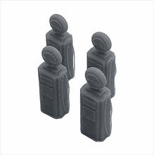 Load image into Gallery viewer, OO Scale Ready to Paint Vintage Shell Petrol Pump (4 pack) - ModelBricks