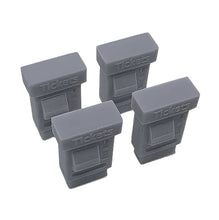 Load image into Gallery viewer, OO Scale Ready to Paint Ticket Machine - Style 1 (4 pack) - ModelBricks