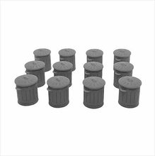 Load image into Gallery viewer, O Scale Ready to Paint Galvanised Metal Bin - ModelBricks