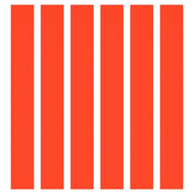 Load image into Gallery viewer, Orange Paper Chain Card Strips. 5 Meter / 16 Feet Long. Wedding Party Decor - ModelBricks