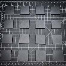 Load image into Gallery viewer, 40mm Square Plain Plastic Bases - ModelBricks