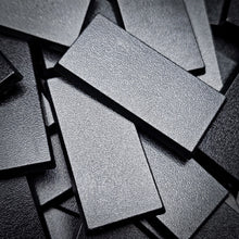Load image into Gallery viewer, 50x25mm Rectangular Plain Plastic Bases - ModelBricks