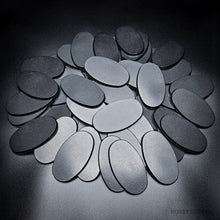 Load image into Gallery viewer, 90x52mm Oval Plain Plastic Bases - ModelBricks