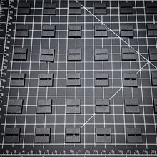 Load image into Gallery viewer, 20mm Square Parallel Slotted Plastic Bases - ModelBricks