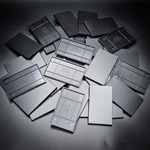 Load image into Gallery viewer, 100x60mm Rectangular Plain Plastic Bases - ModelBricks