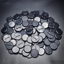 Load image into Gallery viewer, 40mm Wide Lip Round Plastic Bases - ModelBricks
