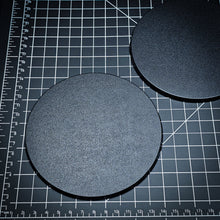 Load image into Gallery viewer, 130mm Round Plain Plastic Bases - ModelBricks