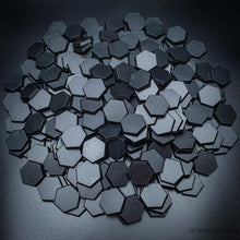 Load image into Gallery viewer, 30mm Hexagonal Plain Plastic Bases - ModelBricks