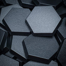 Load image into Gallery viewer, 30mm Hexagonal Plain Plastic Bases - ModelBricks