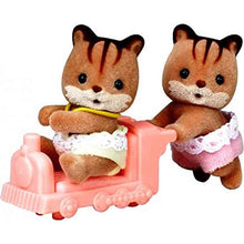 Load image into Gallery viewer, Sylvanian Families - Walnut Squirrel Twins - ModelBricks