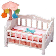 Load image into Gallery viewer, Sylvanian Families Crib with Mobile