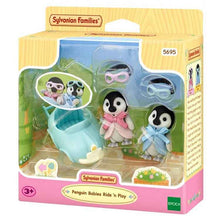 Load image into Gallery viewer, Sylvanian Families - Penguin Babies Ride 'n' Play