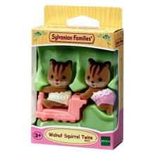 Load image into Gallery viewer, Sylvanian Families - Walnut Squirrel Twins - ModelBricks