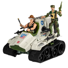 Load image into Gallery viewer, G.I. Joe x Transformers Collaborative Kup Triple T with Sgt. Slaughter and Leatherneck Action Figures - ModelBricks