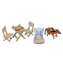 Load image into Gallery viewer, Sylvanian Families BBQ Picnic Set - Elephant Girl