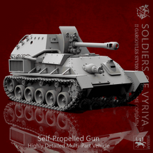 Load image into Gallery viewer, Soldiers of Vyriya Self-Propelled Gun Armoured Tank