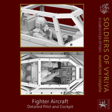 Load image into Gallery viewer, Soldiers of Vyriya Thunderbolt Fighter Aircraft