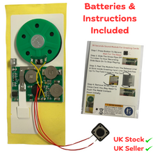 Load image into Gallery viewer, 30s Greeting Card Recordable Voice Chip | DIY Sound Module Music | Audio Player - ModelBricks