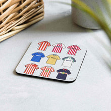 Load image into Gallery viewer, Sunderland Retro Shirts Memorabilia Football Coaster - ModelBricks