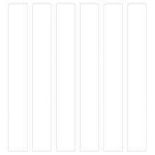 Load image into Gallery viewer, White Paper Chain Card Strips. 5 Meter / 16 Feet Long. Wedding Party Decor - ModelBricks