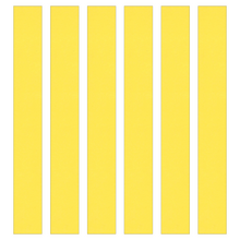 Load image into Gallery viewer, Yellow Paper Chain Card Strips. 5 Meter / 16 Feet Long. Wedding Party Decor - ModelBricks