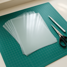 Load image into Gallery viewer, 100 x A4 Clear Acetate Sheets – 140 Micron Transparent Film for Craft, Covers & Displays - ModelBricks
