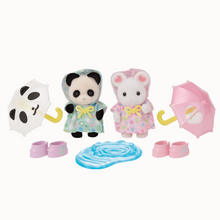 Load image into Gallery viewer, Sylvanian Families Nursery Friends - Rainy Day Duo for Ages 3 and Up - ModelBricks