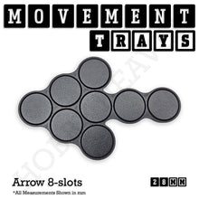 Load image into Gallery viewer, 28mm Movement Trays for Tabletop Games | Wargaming | Full Range - ModelBricks
