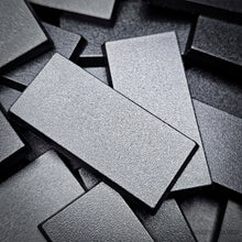 Load image into Gallery viewer, 50x25mm Rectangular Plain Plastic Bases - ModelBricks