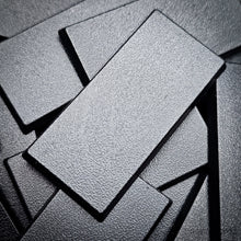 Load image into Gallery viewer, 50x25mm Rectangular Plain Plastic Bases - ModelBricks