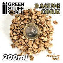 Load image into Gallery viewer, Green Stuff World: Medium Basing Cork Grit - 200ml - ModelBricks