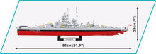 Load image into Gallery viewer, Battleship Gneisenau brick model - COBI 4835 - 2417 bricks - ModelBricks