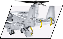 Load image into Gallery viewer, Bell Boeing V-22 Osprey tiltrotor brick model - COBI 5836 - 1090 bricks