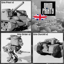Load image into Gallery viewer, British Grim Armoured Platoon Set