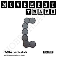 Load image into Gallery viewer, 28mm Movement Trays for Tabletop Games | Wargaming | Full Range - ModelBricks