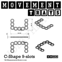 Load image into Gallery viewer, 28mm Movement Trays for Tabletop Games | Wargaming | Full Range - ModelBricks