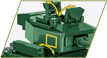 Load image into Gallery viewer, Churchill MK.IV brick tank model - COBI 3128 - 668 bricks